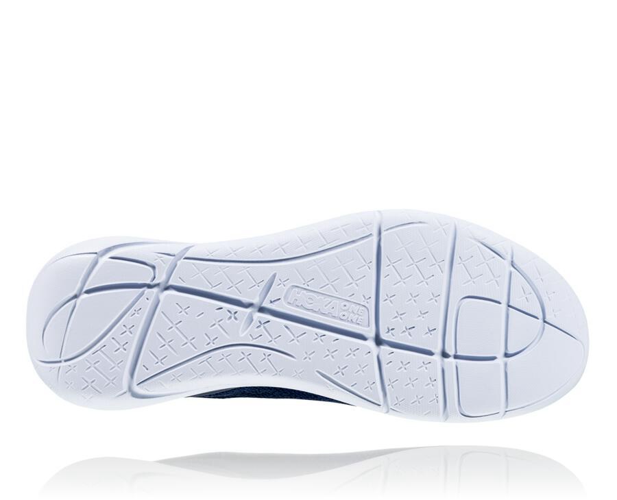 Tenis Hoka One One Hombre Azul Marino/Blancos - Hupana Flow - ESPF87163